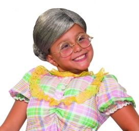 F78609 OLD LADY WIG (824)