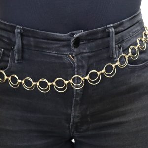 74-6671 GOLD LOOP BELT (824)