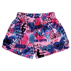 820-3142 PLUSH DANCE SHORTS (325)