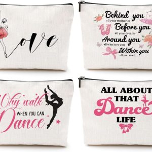 DANCE CANVAS MAKEUP BAG (325)