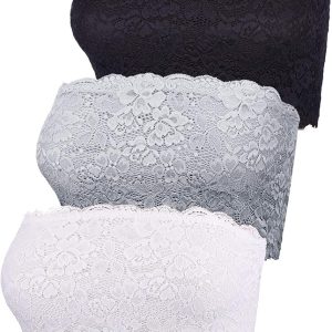 4204 LACE BANDEAU TOP (425)