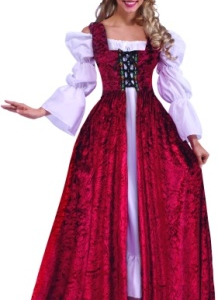 F68843/44 MEDIEVAL LACE UP GOWN (825)