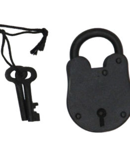 IR8010 IRON LOCK AND KEYS (925)