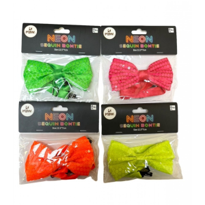 S8105 SEQUIN BOW TIE (825)