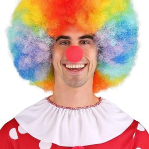 312-99 RAINBOW CLOWN AFRO (26)