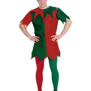 F62873 RED/GREEN TIGHTS (1125)