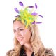 HB071 MARDI GRAS FASCINATOR 26
