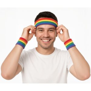25001 RAINBOW SWEATBAND SET (126)